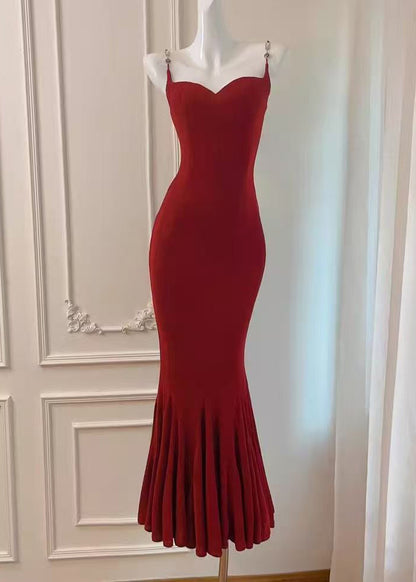 Kvinnors Maxi Klänning Spaghetti Strap 4