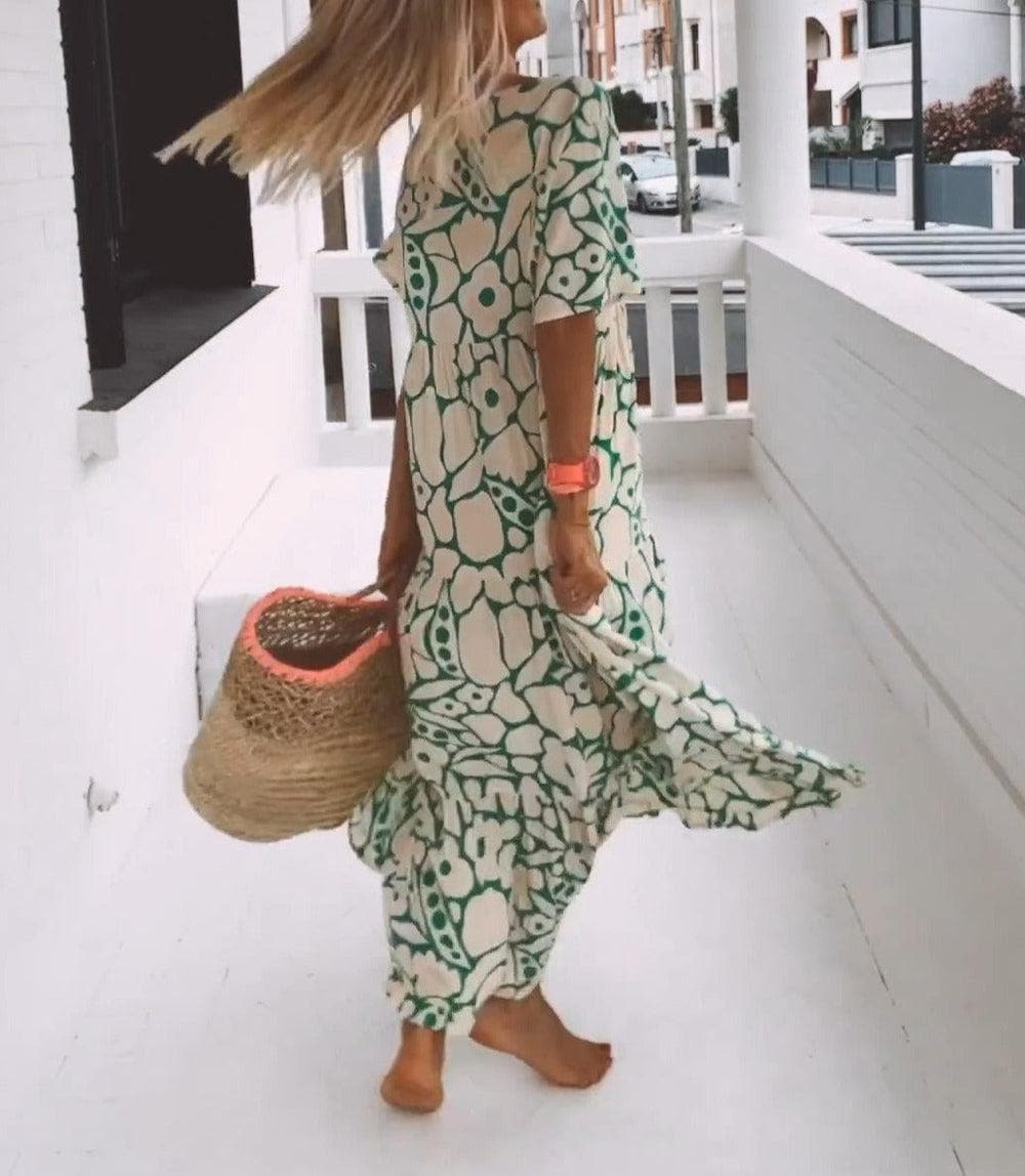 Kvinnors Maxiklänning Bohemian Stil 2