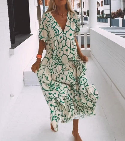 Kvinnors Maxiklänning Bohemian Stil 3