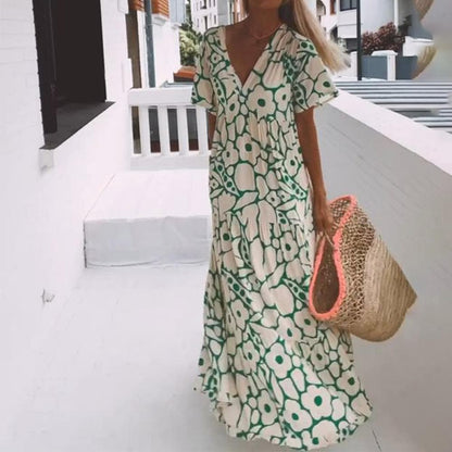 Kvinnors Maxiklänning Bohemian Stil 4
