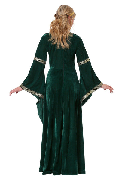 Kvinnors Maxiklänning Långärmad Prinsessstil Polyester 1