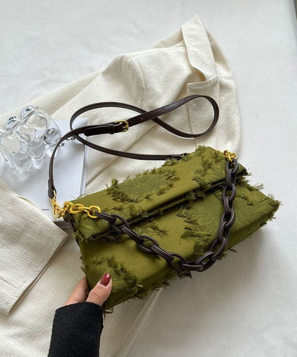 Kvinnors Messenger Bag Med Kedja Och Tofsar 1
