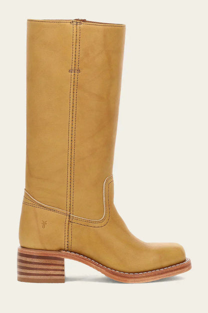 Kvinnors Mid Calf Stövlar Västernstil 4