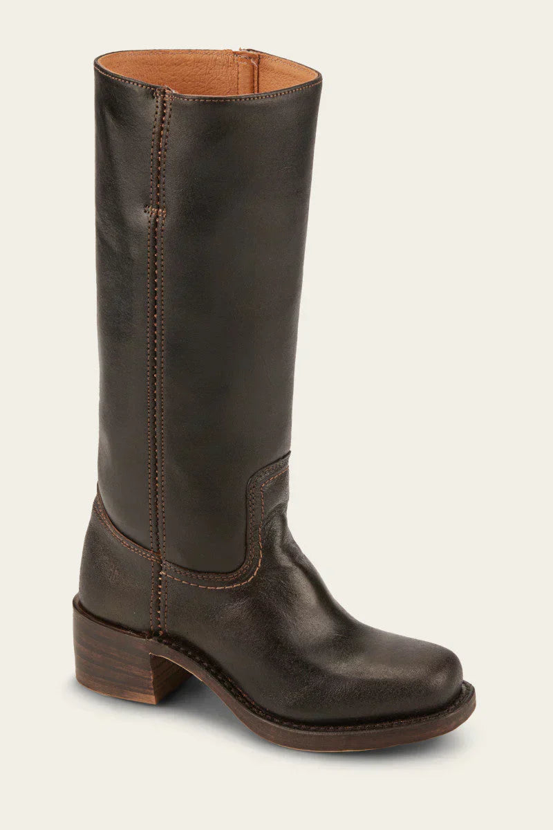 Kvinnors Mid Calf Stövlar Västernstil 6
