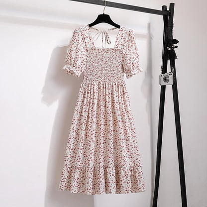 Kvinnors Midiklänning Bohemian Stil 10