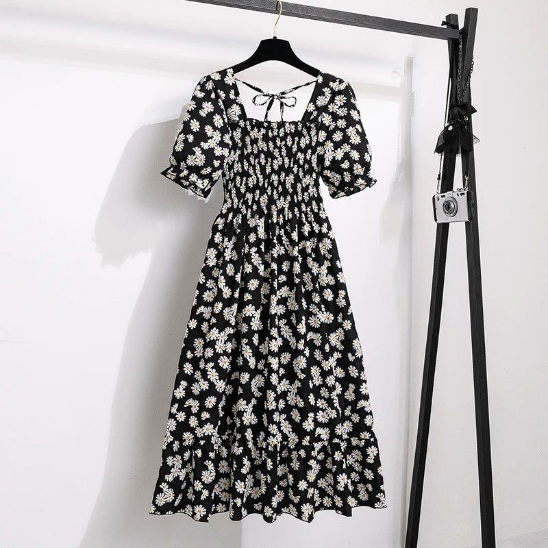 Kvinnors Midiklänning Bohemian Stil 13