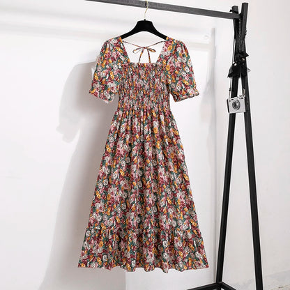 Kvinnors Midiklänning Bohemian Stil 14