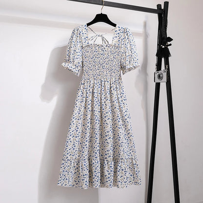 Kvinnors Midiklänning Bohemian Stil 16