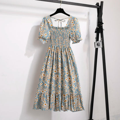 Kvinnors Midiklänning Bohemian Stil 18