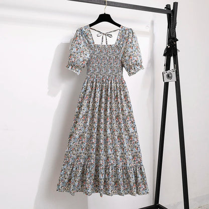 Kvinnors Midiklänning Bohemian Stil 20