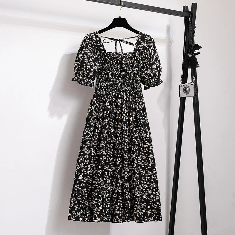 Kvinnors Midiklänning Bohemian Stil 4