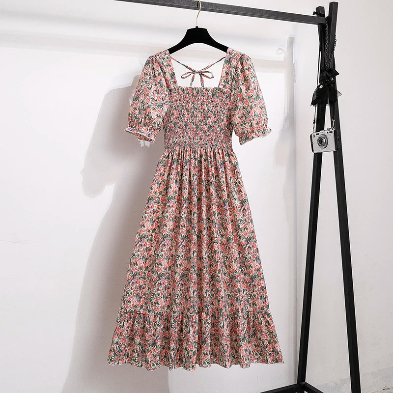 Kvinnors Midiklänning Bohemian Stil 7