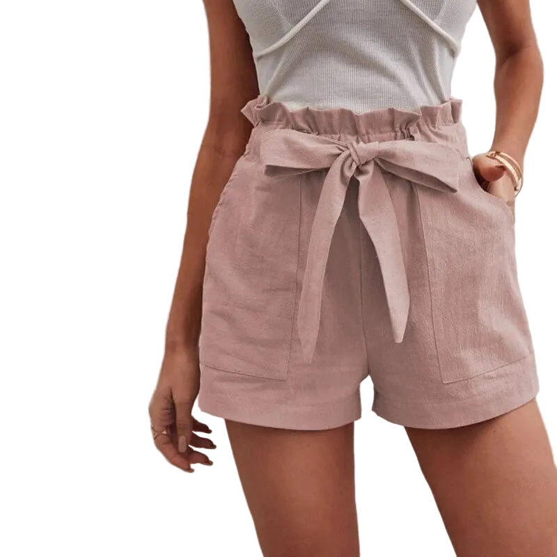 Kvinnors Midjehöga Shorts 0
