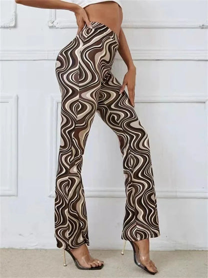 Kvinnors Modebyxor Chic Casual Stil 3