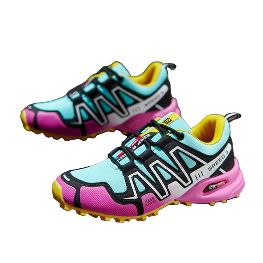 Kvinnors Multifunktionella Sportsneakers Med Stötdämpande Design 0