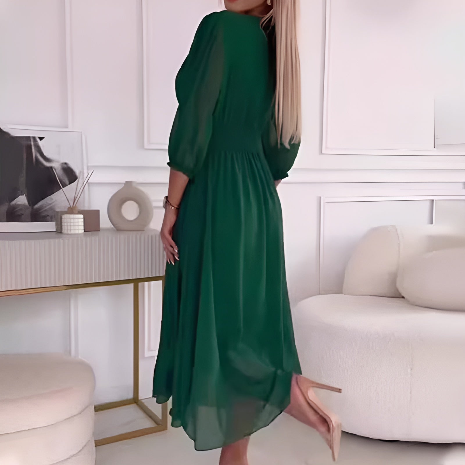 Kvinnors Omlottklänning Chic 4