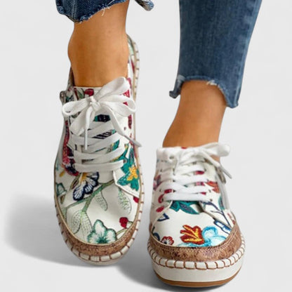 Kvinnors Ortopediska Skor Slip-On Design med Halkfri Sula 5
