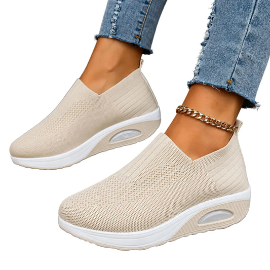 Kvinnors Ergonomiska Sneakers med Stöd och Komfort