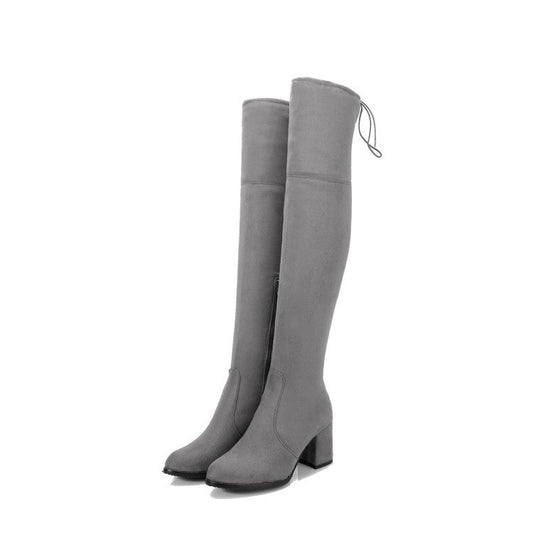 Kvinnors Over-the-knee Stövlar 0