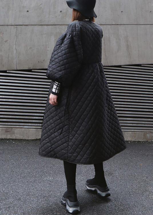 Kvinnors Oversize Vinterkappa med Lanternärm 3