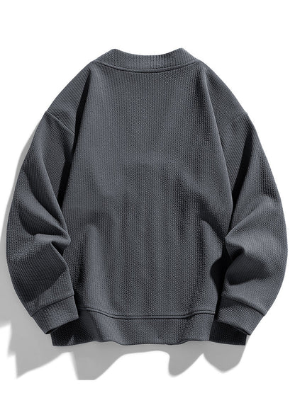 Kvinnors Oversized Cardigan med Dragkedja 2