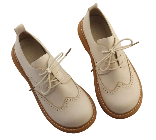 Kvinnors Oxford Skor Brogue Stil 0
