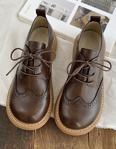 Kvinnors Oxford Skor Brogue Stil 2