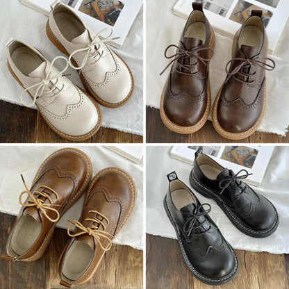 Kvinnors Oxford Skor Brogue Stil 6