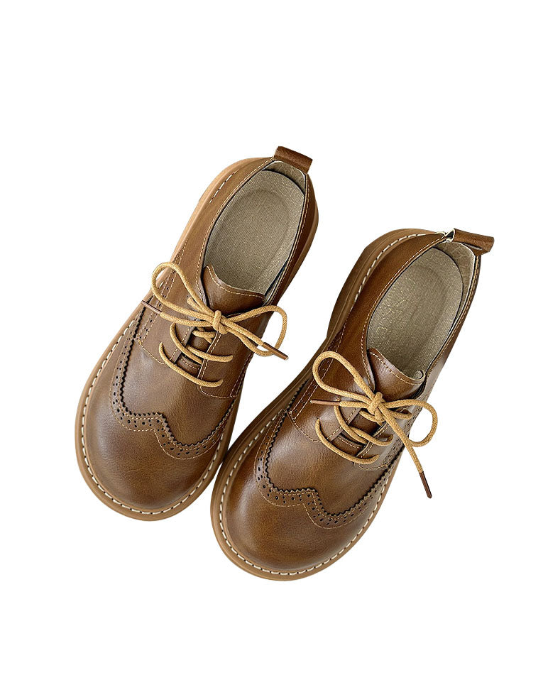 Kvinnors Oxford Skor Brogue Stil 7
