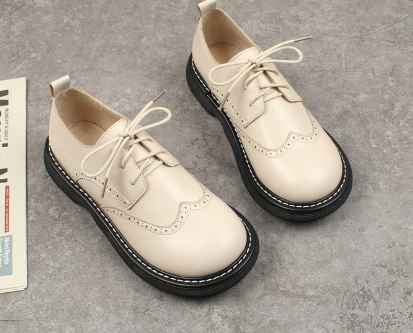 Kvinnors Oxford Skor Brogue Stil 8