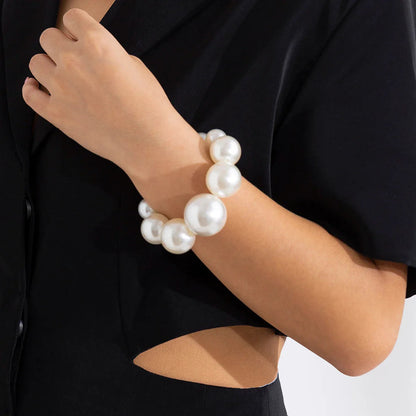 Kvinnors Pärlhalsband Choker Set 2