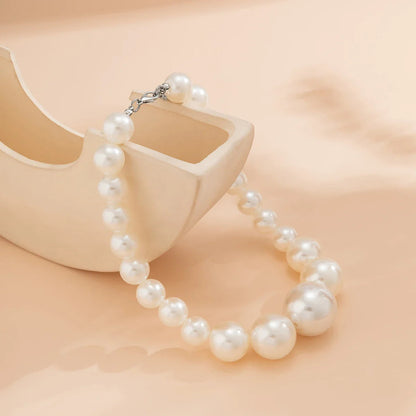 Kvinnors Pärlhalsband Choker Set 8