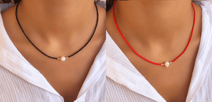 Kvinnors Pärlhalsband Tidlös Stil 5