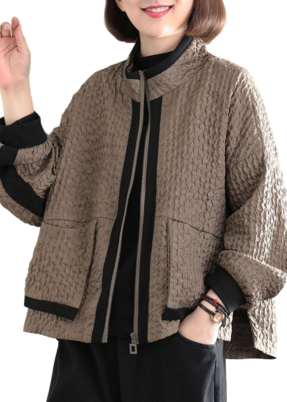 Kvinnors Patchwork Kappa med Fickor 0