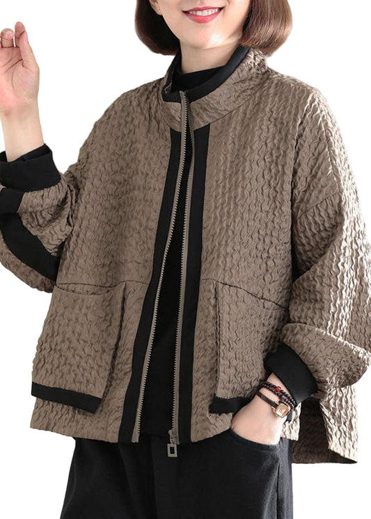 Kvinnors Patchwork Kappa med Fickor 0