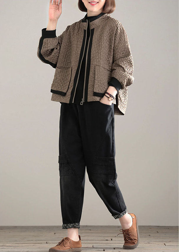 Kvinnors Patchwork Kappa med Fickor 2