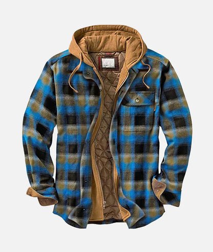 Kvinnors Patchwork Rutig Jacka 5