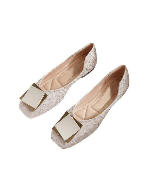 Kvinnors Penny Loafers Med Paljetter Modern Stil 4