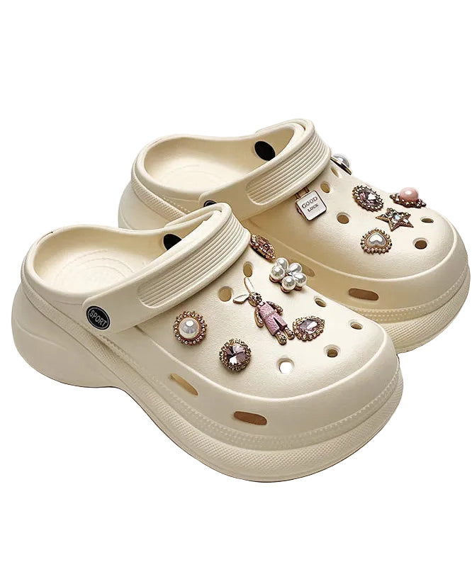 Kvinnors Plattform Flip Flops Modern Design 0
