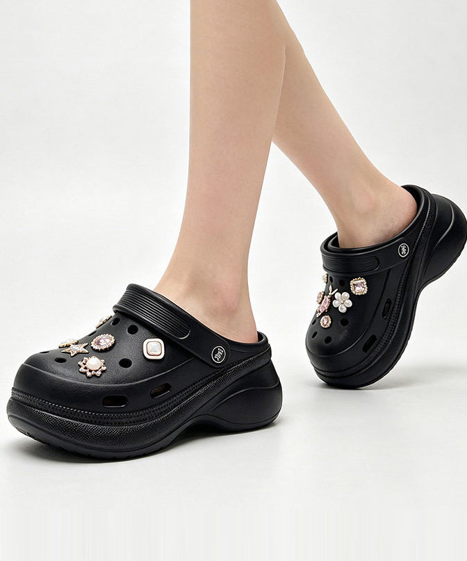 Kvinnors Plattform Flip Flops Modern Design 3