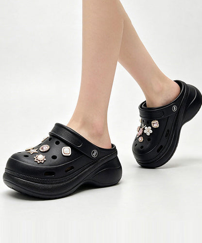 Kvinnors Plattform Flip Flops Modern Design 3
