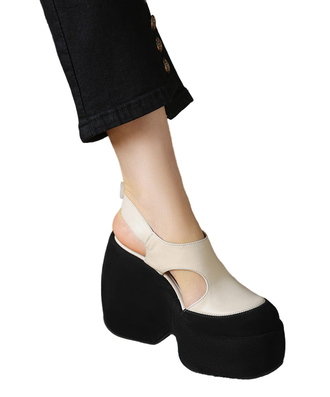 Kvinnors Plattform Sandaler Modern Design 0