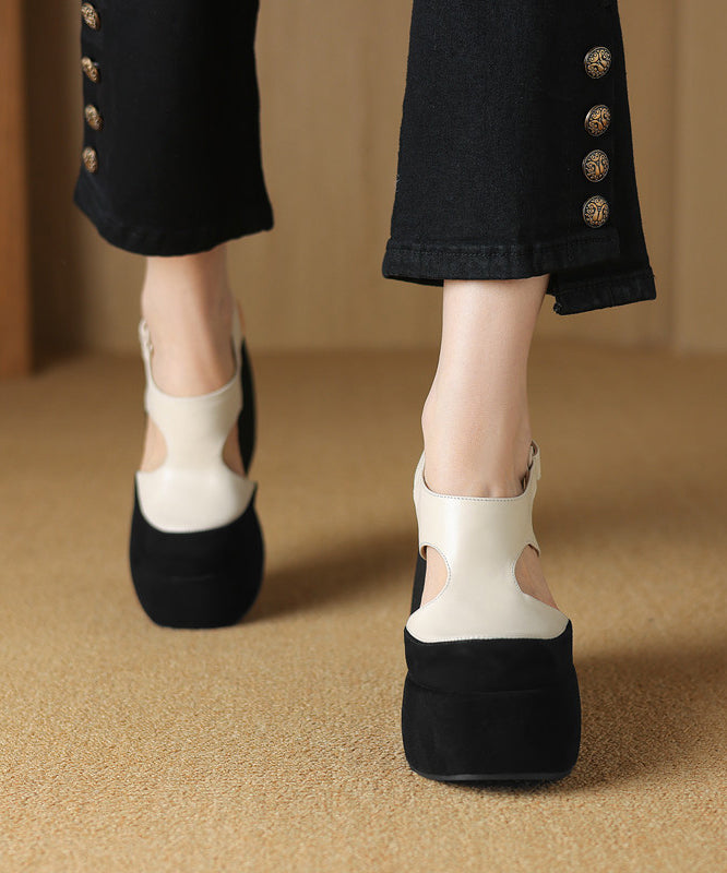 Kvinnors Plattform Sandaler Modern Design 2