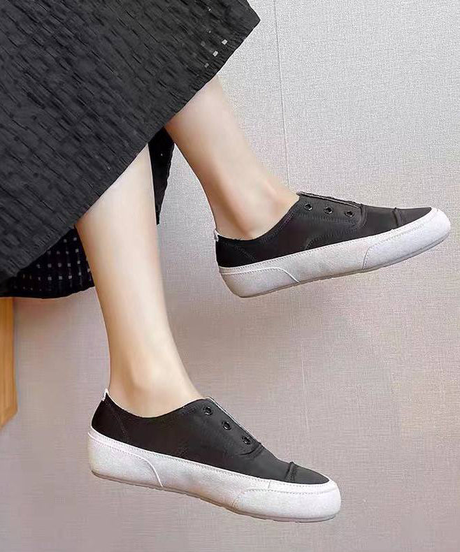 Kvinnors Plattform Skor i Satin 3
