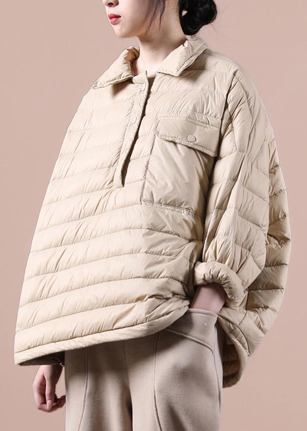 Kvinnors Plus Size Vinterjacka med Kavajfickor 2