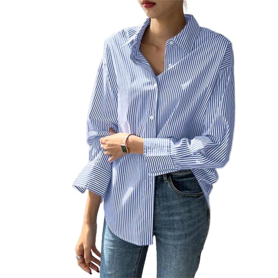 Kvinnors Professionell Skjorta Skräddarsydd Stil 0