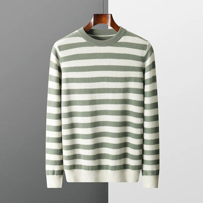 Kvinnors Randig Tröja Modern Stil 5
