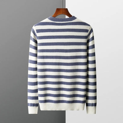 Kvinnors Randig Tröja Modern Stil 6