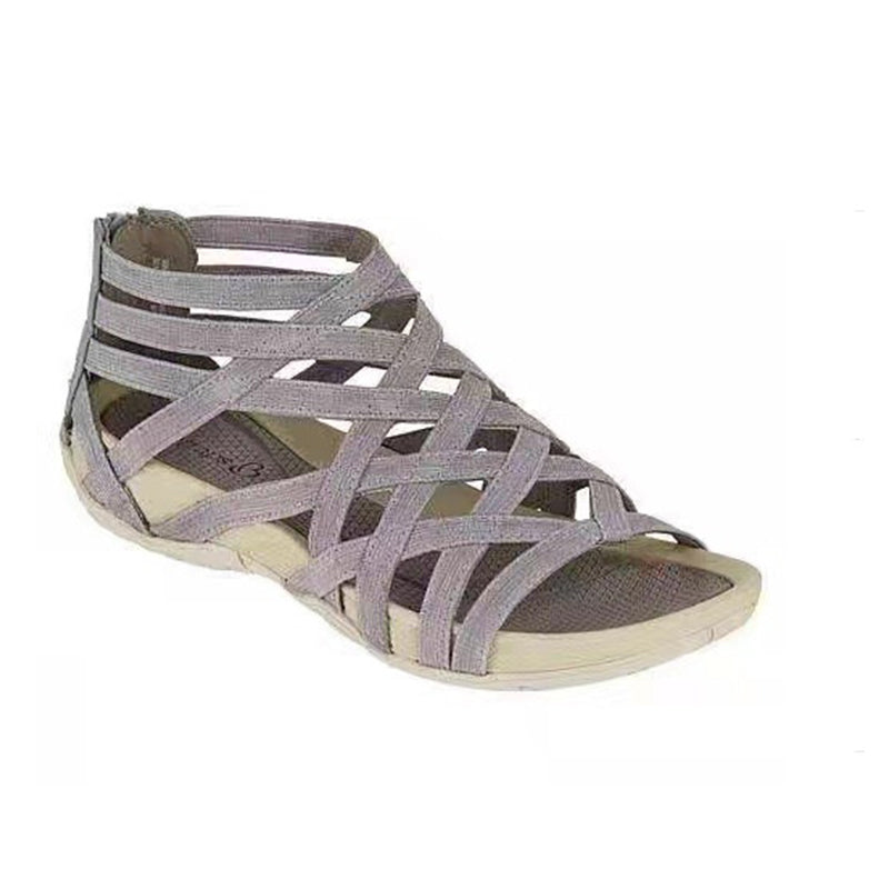 Kvinnors Romerska Sandaler Platta Stil 13