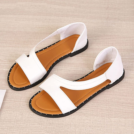 Kvinnors Sandaler Justerbara Remmar Premium PU-Läder 3